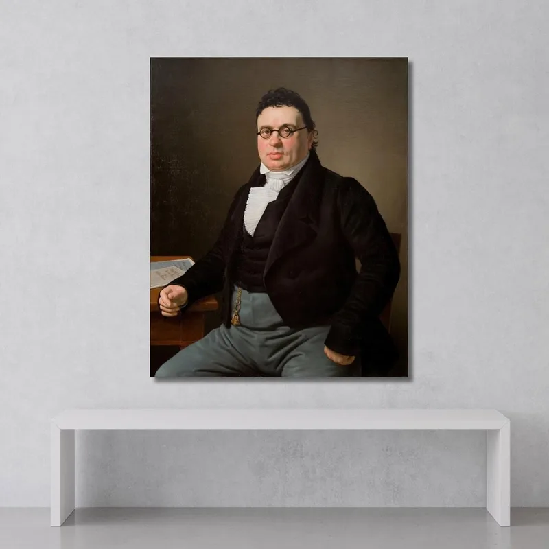 Porträt Des Kaufmanns Joseph Raphael Christoffer Wilhelm Eckersberg