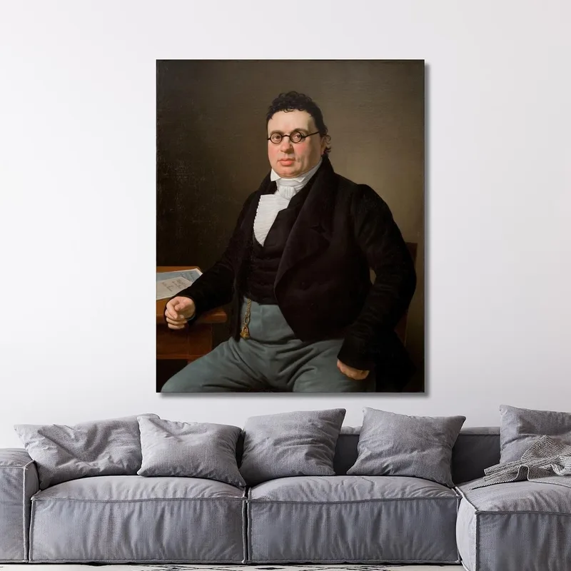 Porträt Des Kaufmanns Joseph Raphael Christoffer Wilhelm Eckersberg