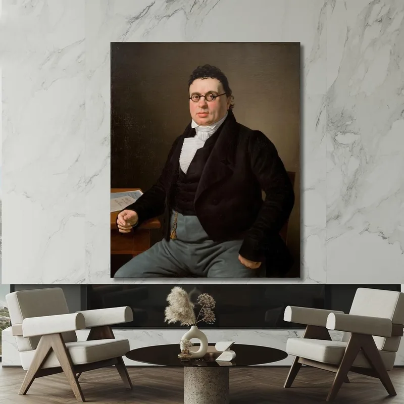 Porträt Des Kaufmanns Joseph Raphael Christoffer Wilhelm Eckersberg