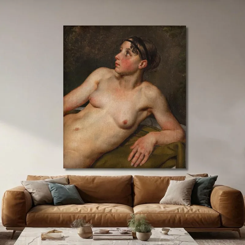 Nudo Femminile Reclinato Christoffer Wilhelm Eckersberg