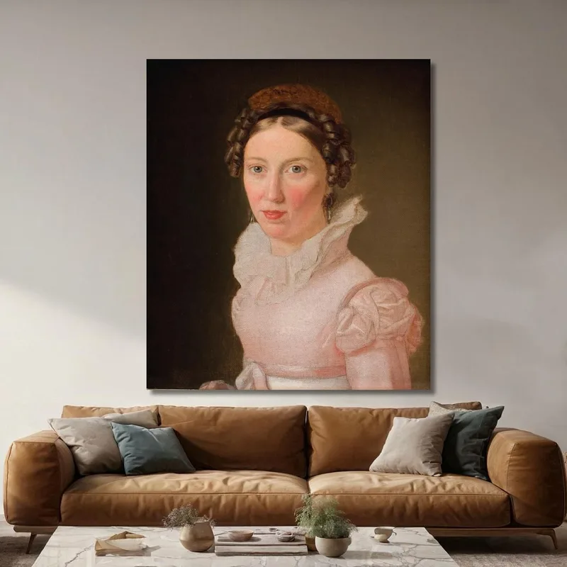 Suzanne Juel La Belle-Sœur De L'Artiste Et Future Troisième Épouse Christoffer Wilhelm Eckersberg