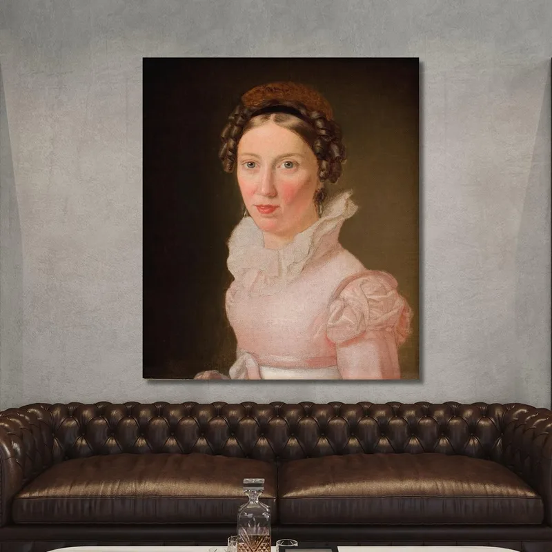 Suzanne Juel La Belle-Sœur De L'Artiste Et Future Troisième Épouse Christoffer Wilhelm Eckersberg