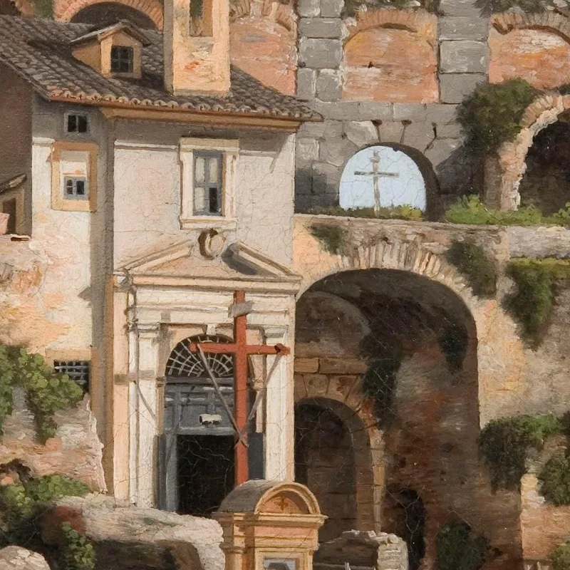 Veduta Dell'Interno Del Colosseo 2 Christoffer Wilhelm Eckersberg