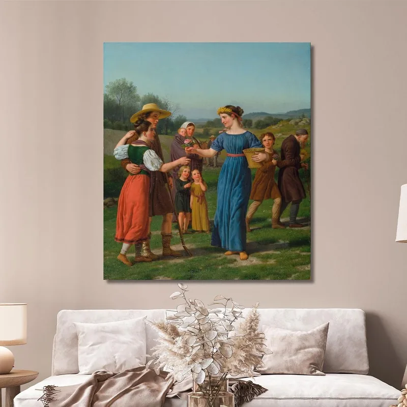 The Maiden From Afar  Christoffer Wilhelm Eckersberg