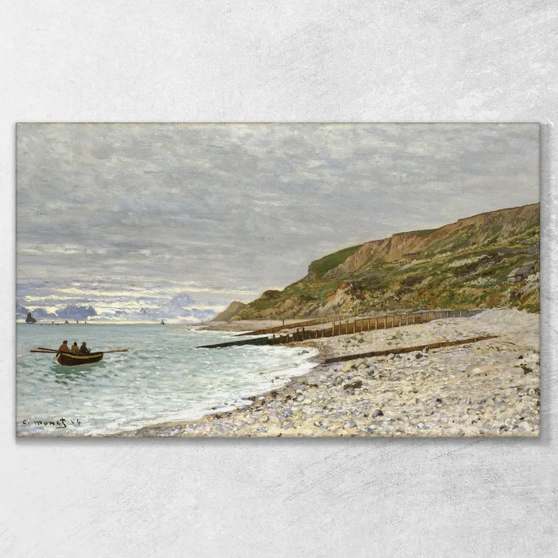 La Pointe De L'Heve Honfleur 1864 Claude Monet