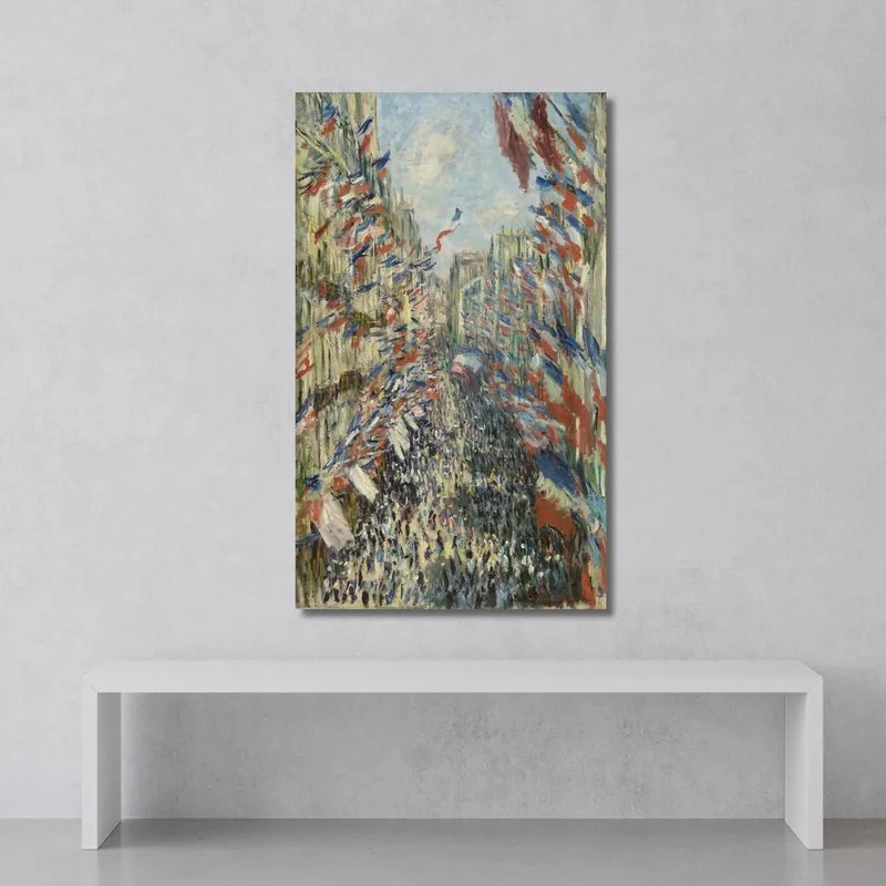 Rue Montorgueil Paris Claude Monet