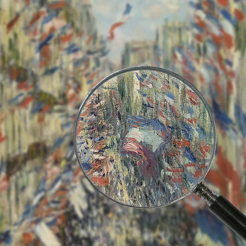 Rue Montorgueil Paris Claude Monet