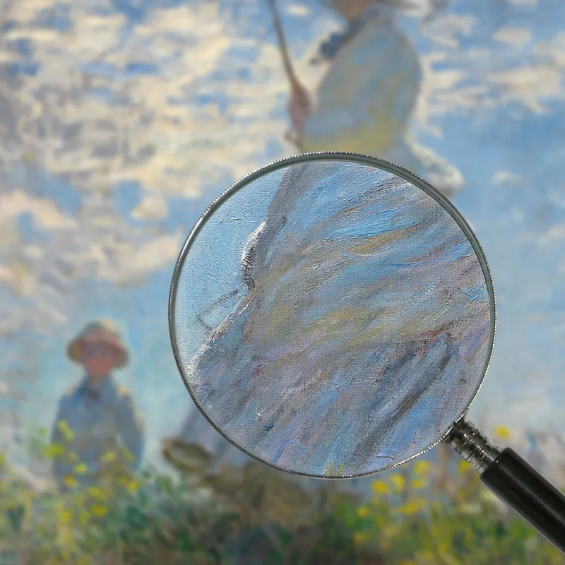 Donna Con Parasole - Madame Claude Monet