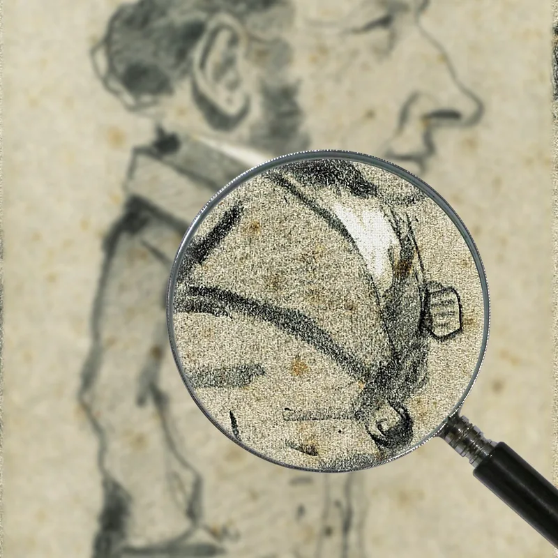 Caricature Of Eugène Marcel Claude Monet
