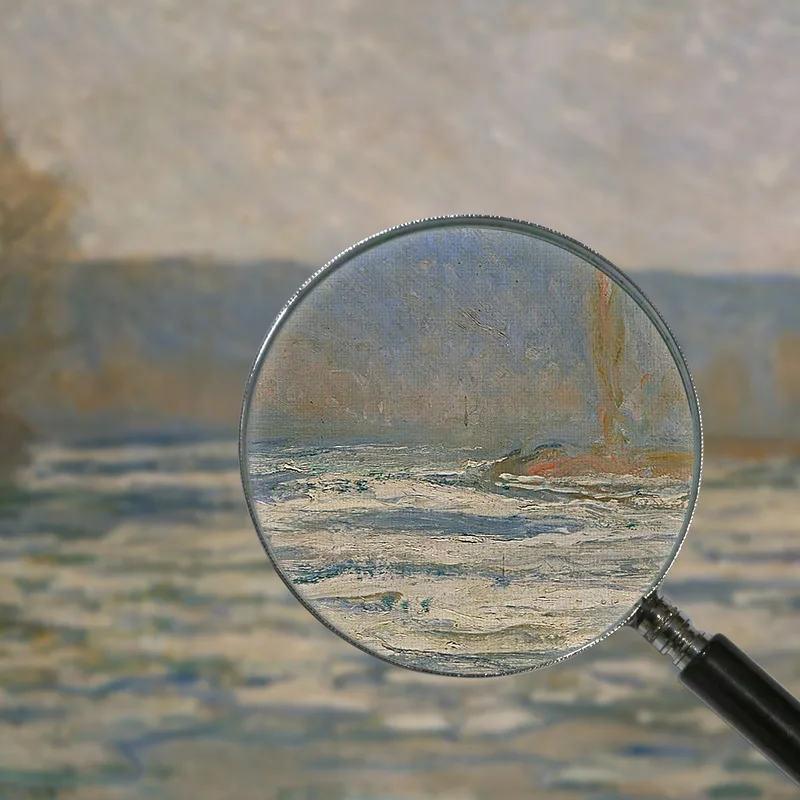 Deshielo En El Sena Cerca De Bennecourt Claude Monet