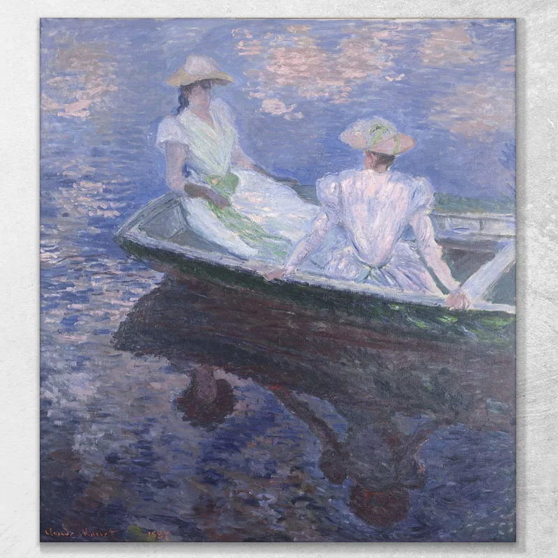 En El Barco Claude Monet