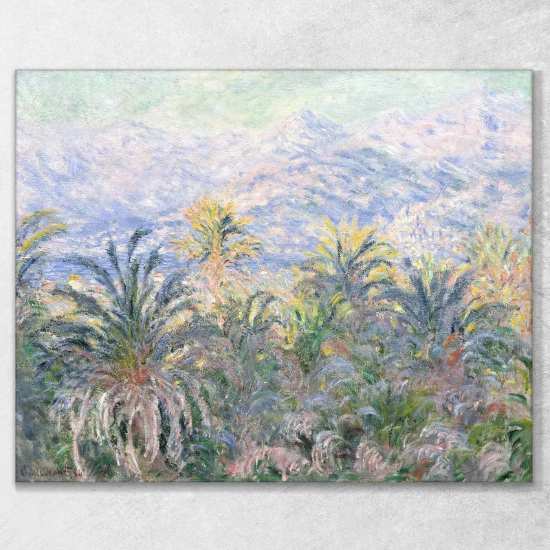 Palme A Bordighera 1884 Claude Monet
