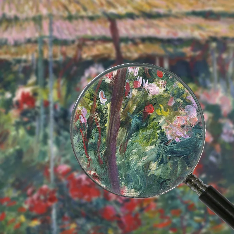 Peony Garden Claude Monet