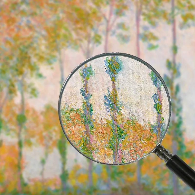 Peupliers Au Bord De L’Epte Automne Claude Monet