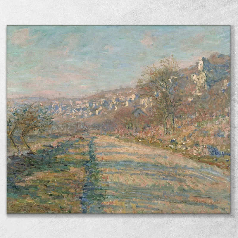 Camino De La Roche-Guyon Claude Monet