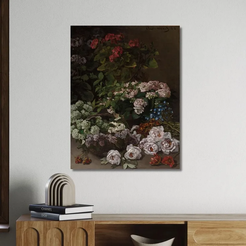 Fiori Di Primavera Claude Monet