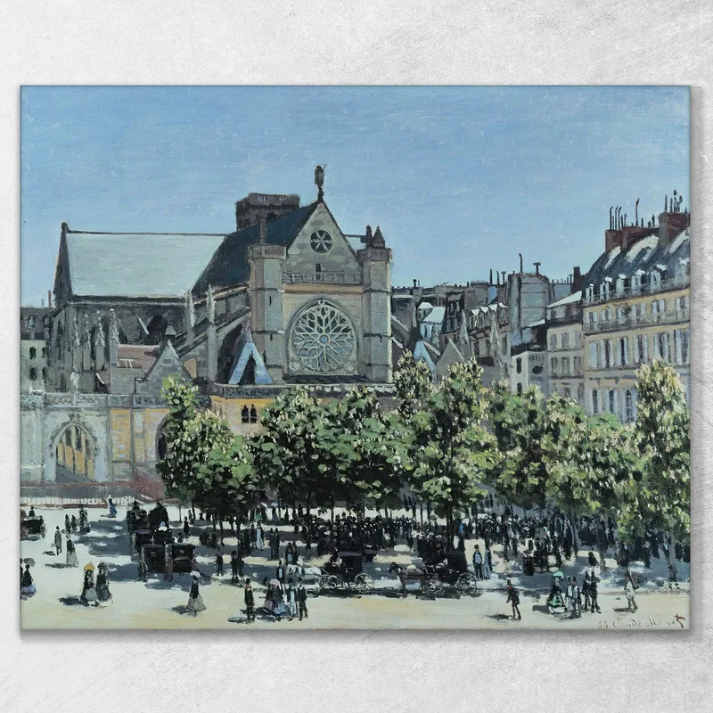 Saint-Germain L'Auxerrois Claude Monet