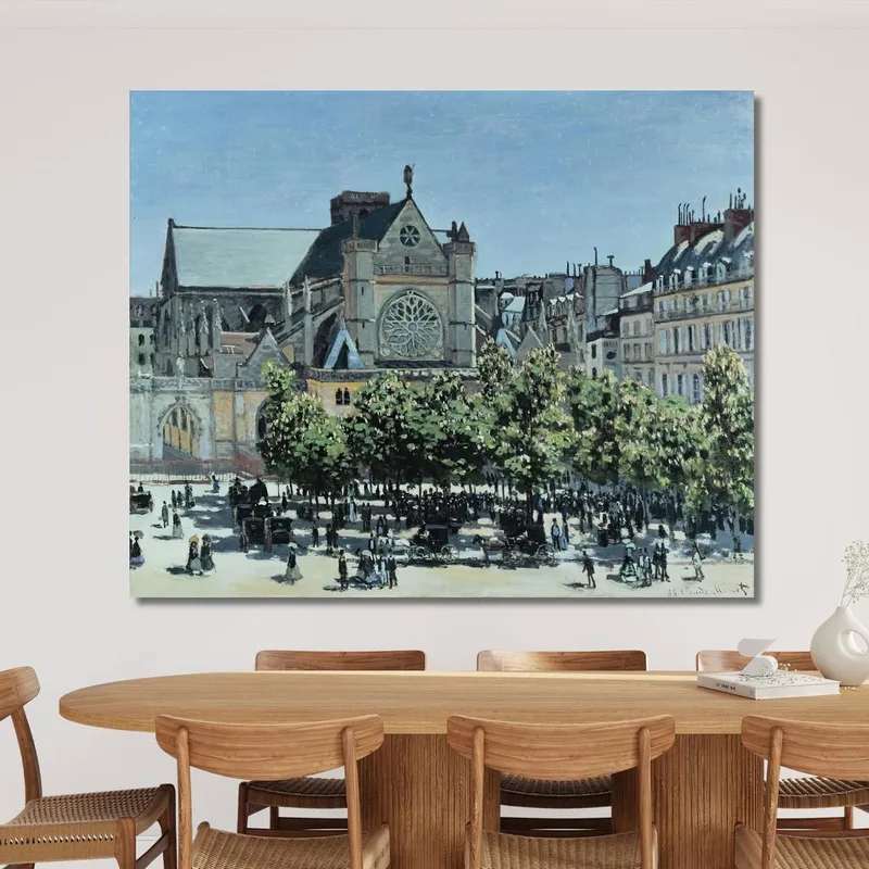 Saint-Germain L'Auxerrois Claude Monet