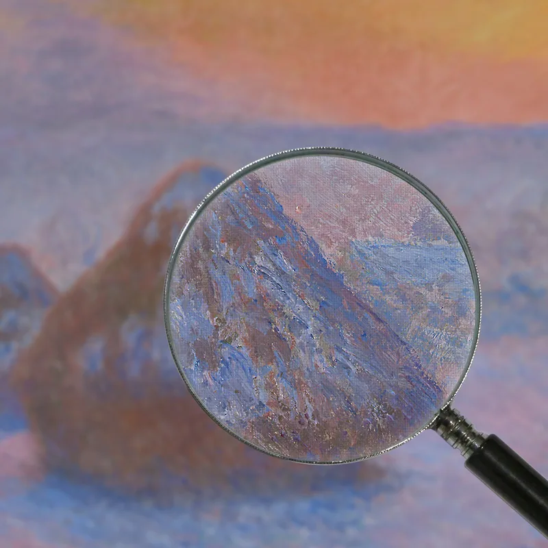 Covoni Di Grano, Tramonto, Effetto Neve Claude Monet