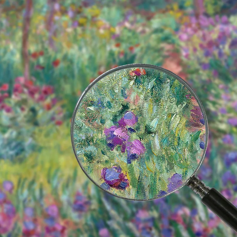 The Artist'S Garden In Giverny Claude Monet