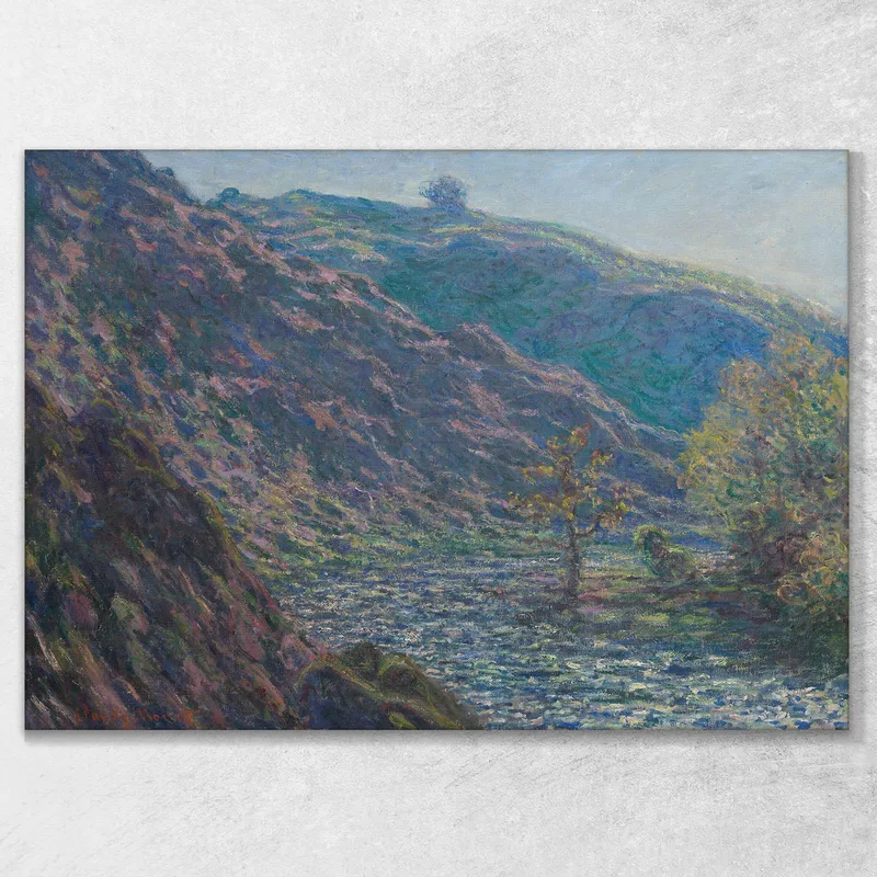 La Petite Rivière Creuse Claude Monet