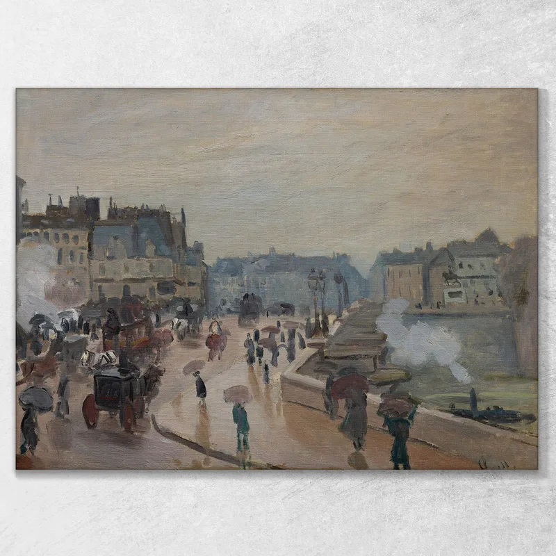 The Pont Neuf Claude Monet