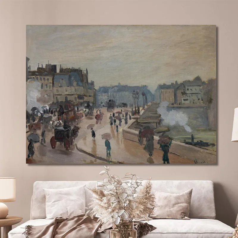 The Pont Neuf Claude Monet