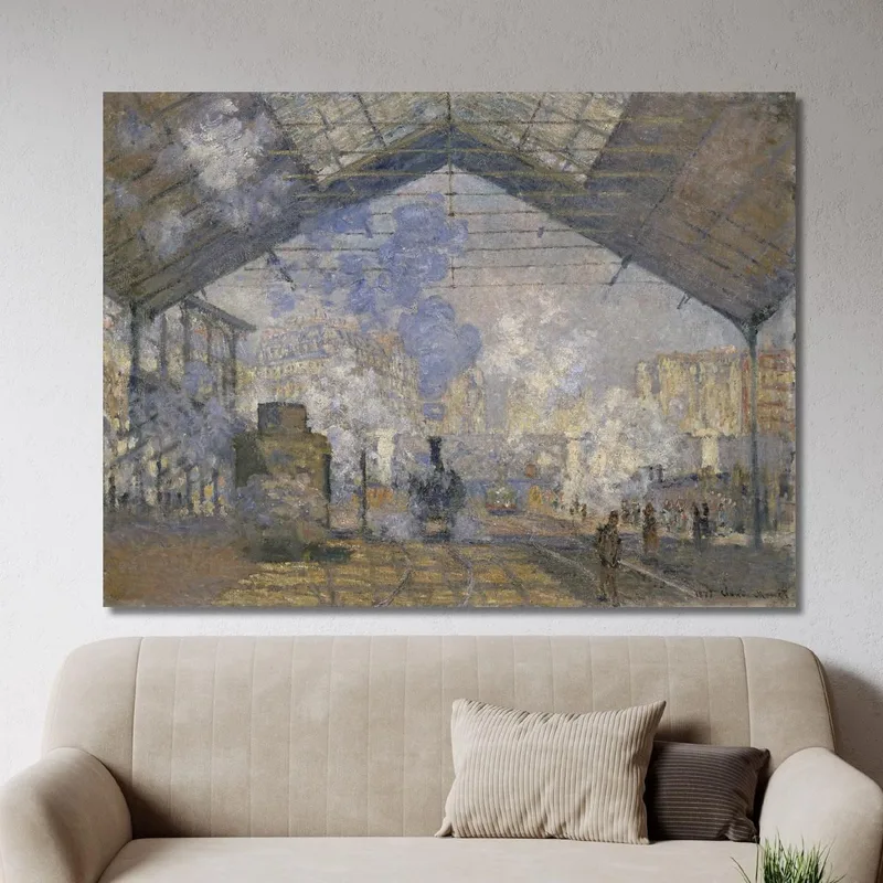 Der Bahnhof Saint-Lazare Claude Monet