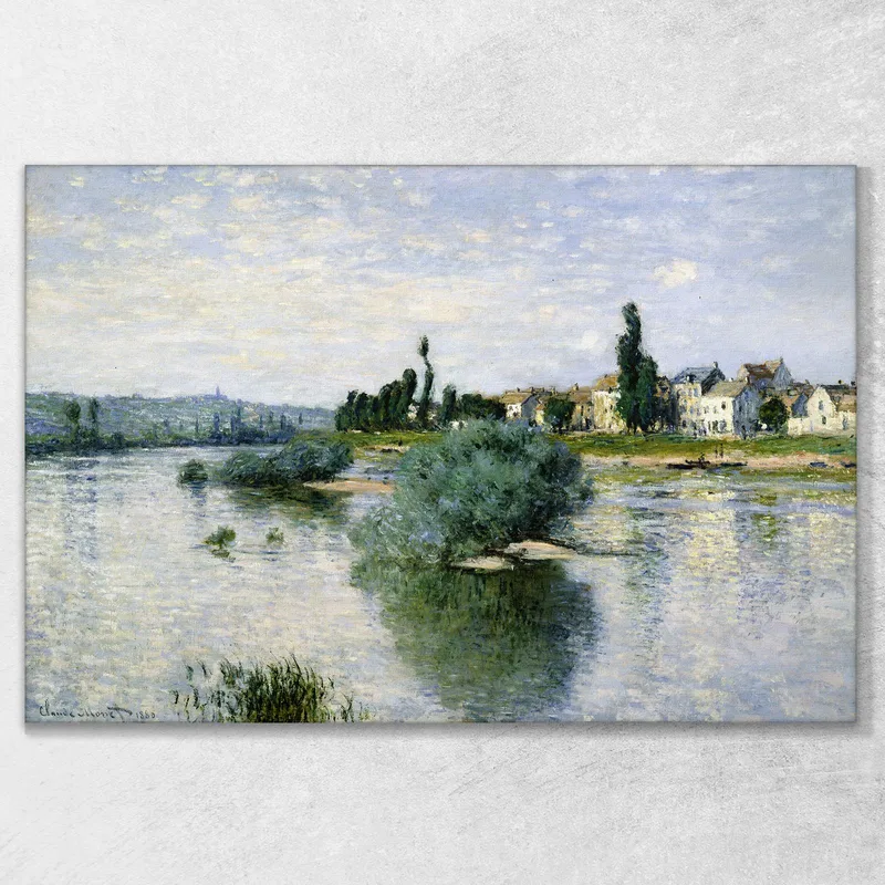 Die Seine Bei Lavacourt Claude Monet