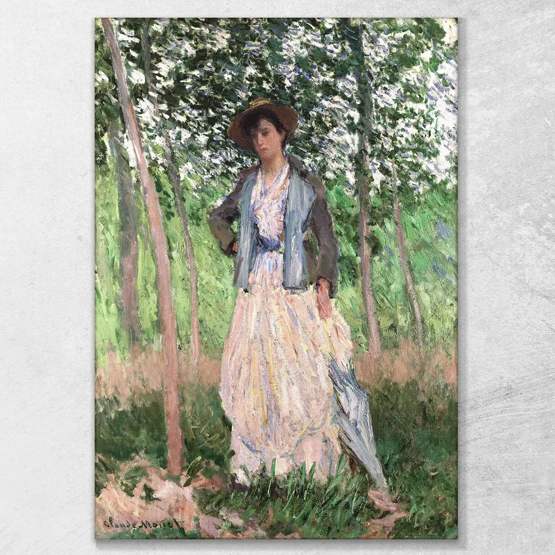 The Stroller 1887 Claude Monet