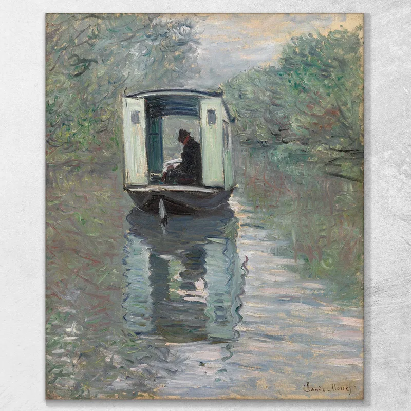 The Studio Boat Le Bateau-Atelier Claude Monet