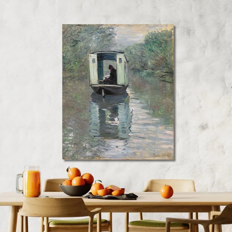 The Studio Boat Le Bateau-Atelier Claude Monet