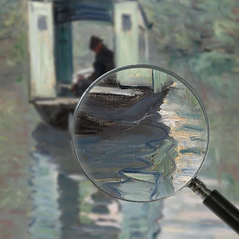 The Studio Boat Le Bateau-Atelier Claude Monet