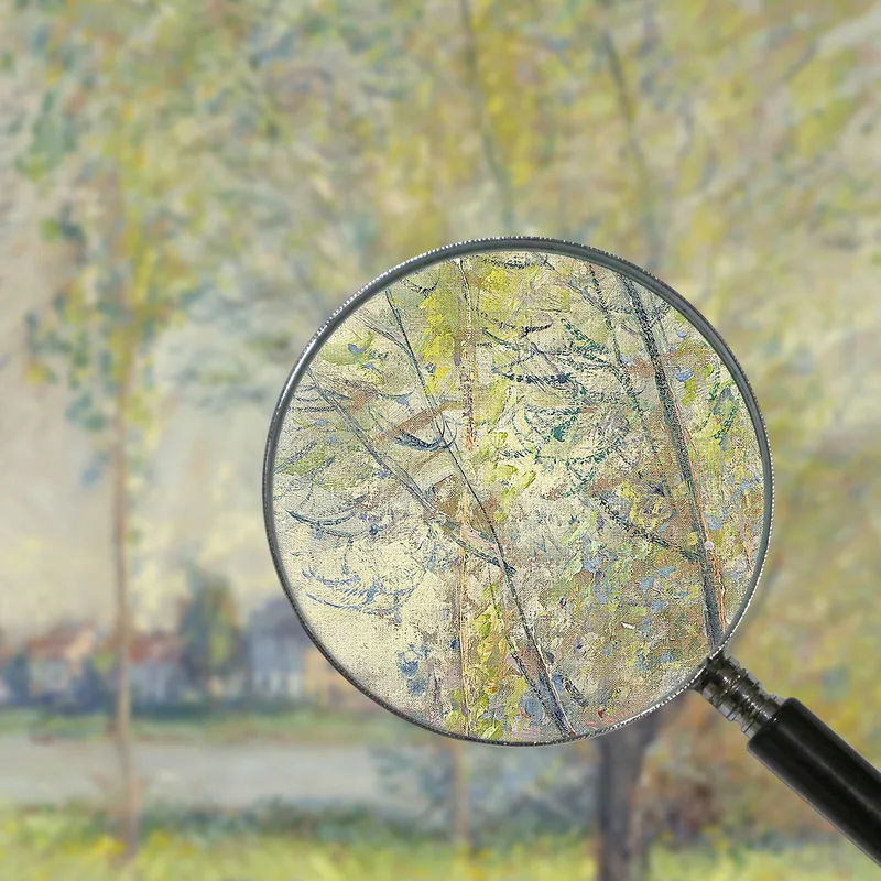 Die Weiden Claude Monet