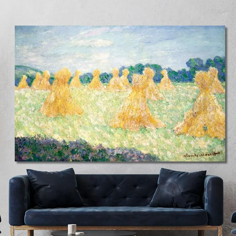 Die Jungen Damen Von Giverny – Sonneneffekt Claude Monet