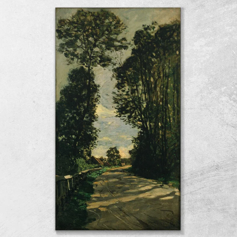 Paseo Camino De La Granja Saint-Siméon Claude Monet