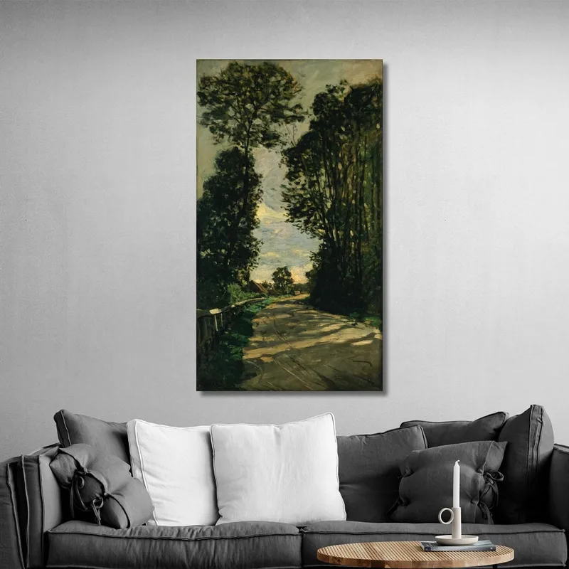 Paseo Camino De La Granja Saint-Siméon Claude Monet