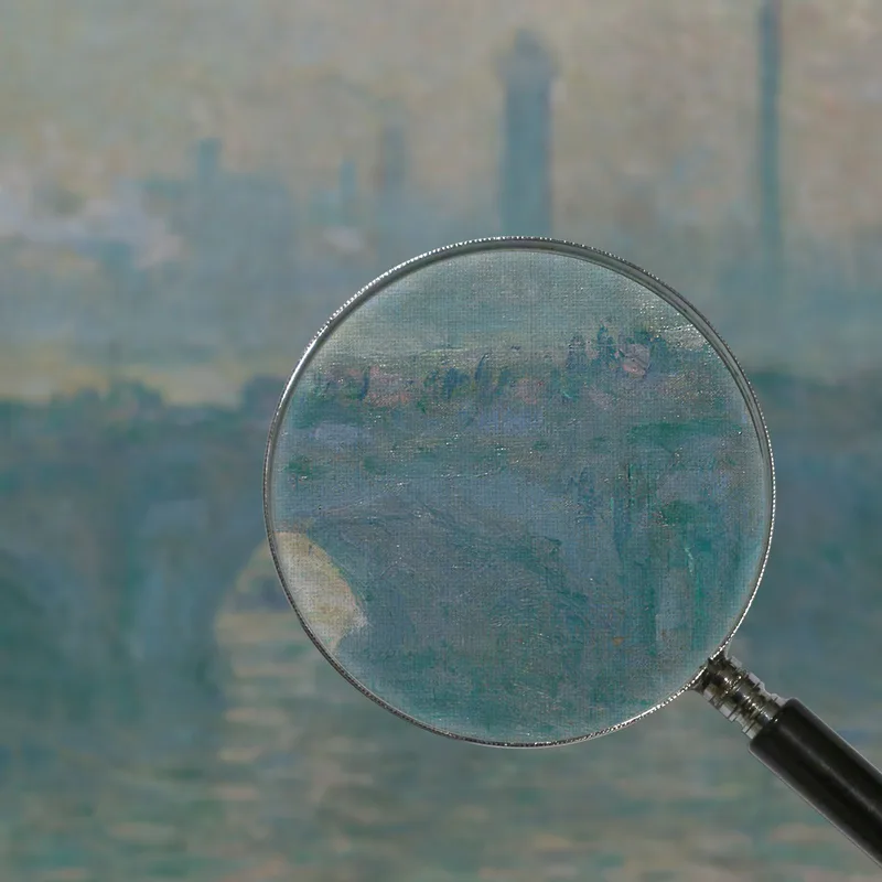 Waterloo Bridge Grey Weather Claude Monet
