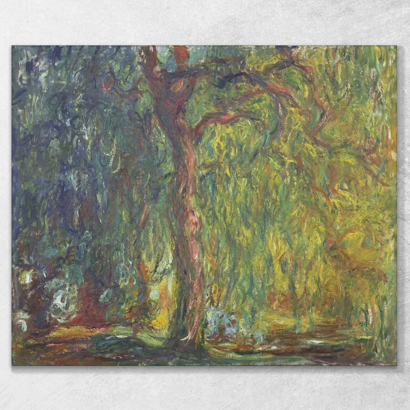 Saule Pleureur Claude Monet