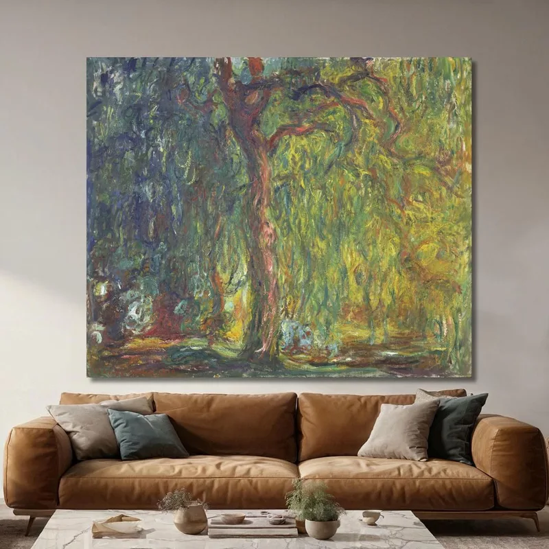 Saule Pleureur Claude Monet