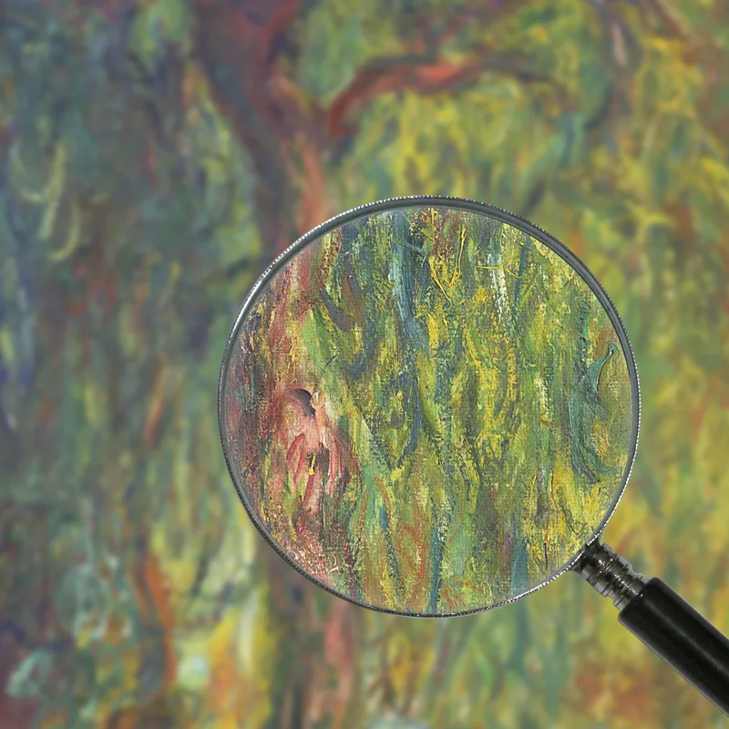 Saule Pleureur Claude Monet