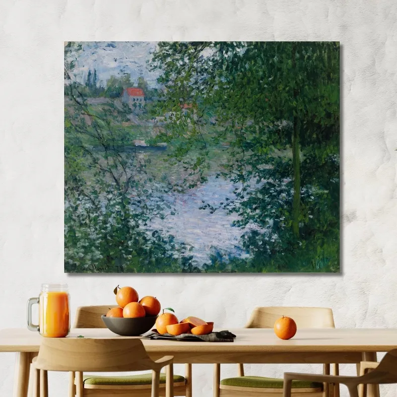 Durch Die Bäume La Grande Jatte Island Claude Monet