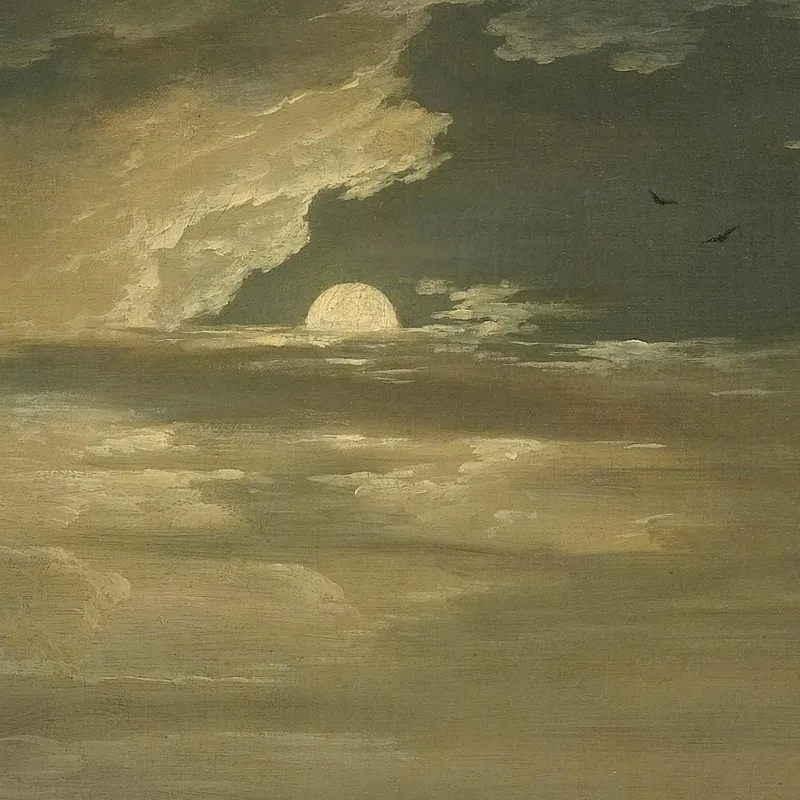 Une Crique Méditerranéenne Au Clair De Lune Claude-Joseph Vernet