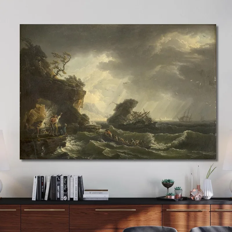 Ein Schiffswrack 2 Claude-Joseph Vernet