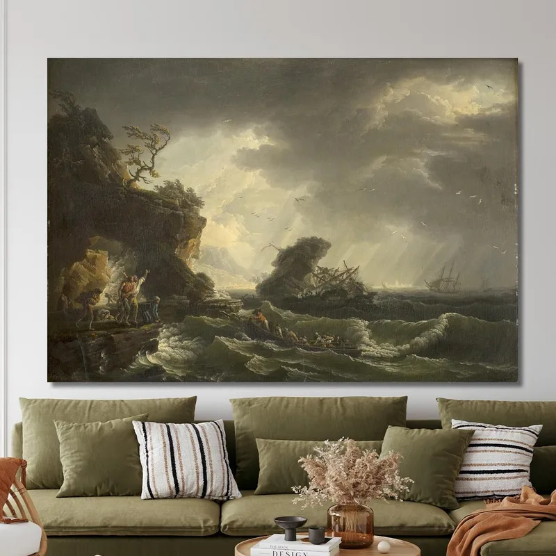 Ein Schiffswrack 2 Claude-Joseph Vernet