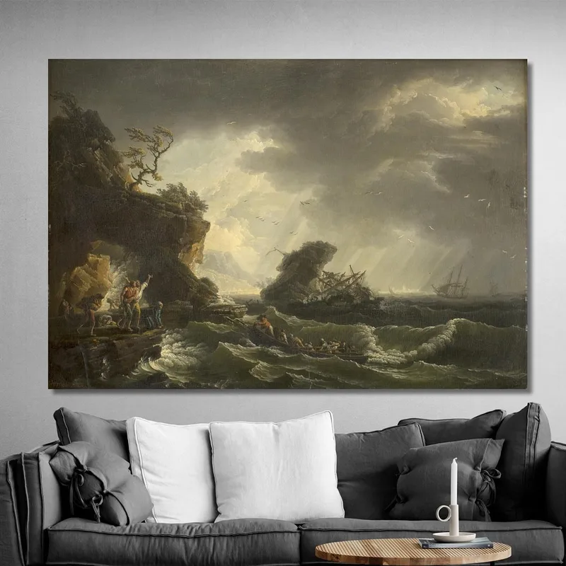 Ein Schiffswrack 2 Claude-Joseph Vernet
