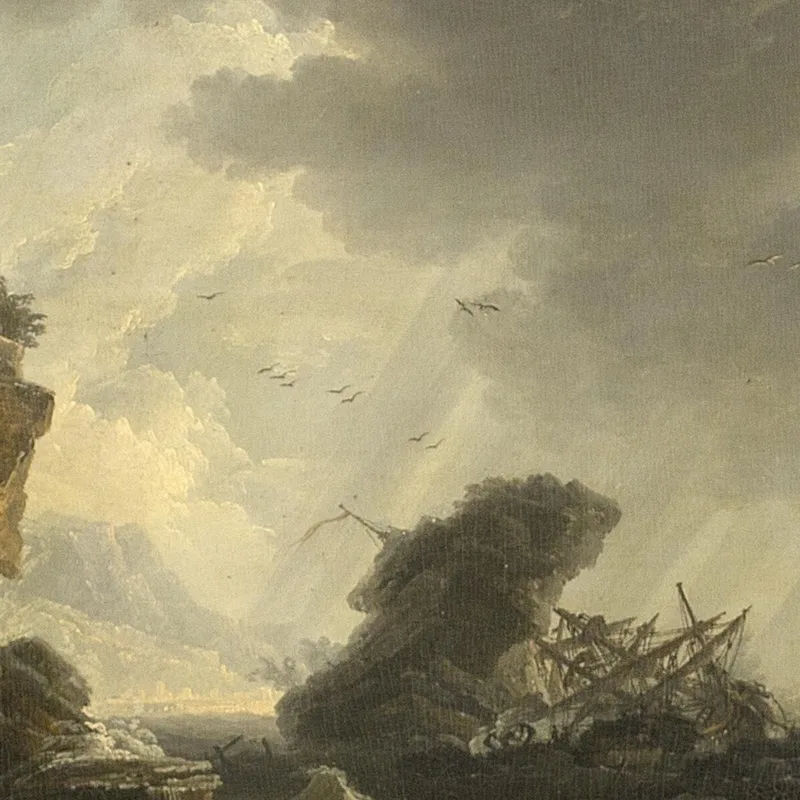 Ein Schiffswrack 2 Claude-Joseph Vernet
