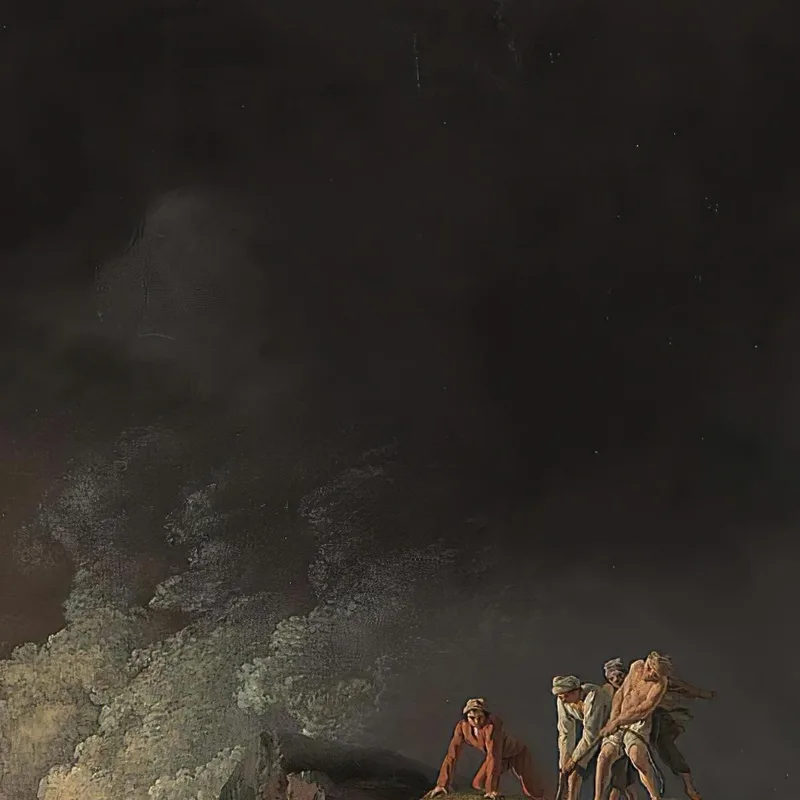 A Shipwreck With Figures Coming Ashore Claude-Joseph Vernet