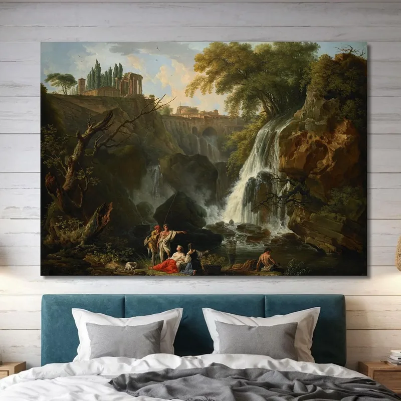 La Cascada En Tívoli Claude-Joseph Vernet