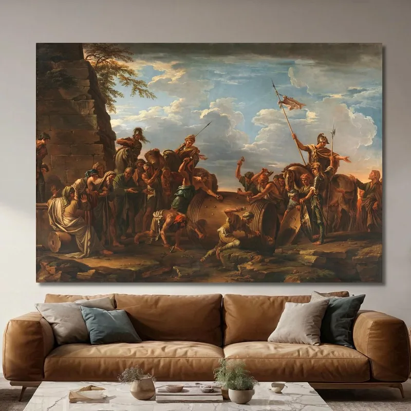 La Muerte De Régulo Claude-Joseph Vernet
